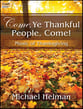 Come Ye Thankful People Come! Organ sheet music cover